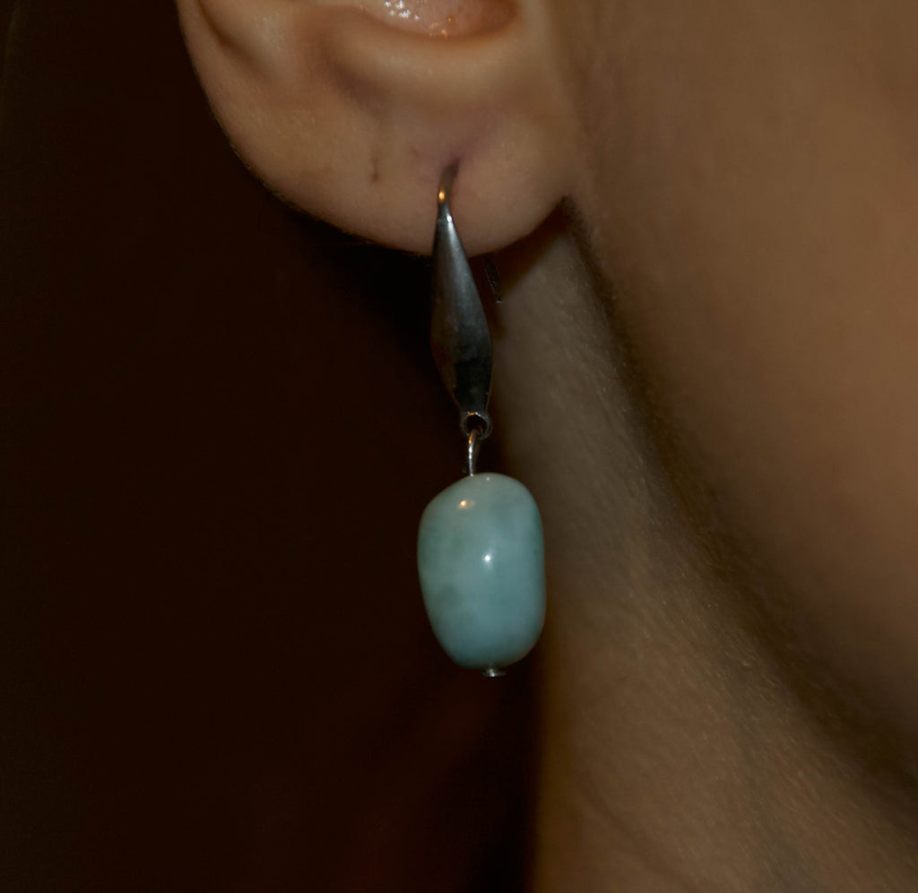 Orecchini in Larimar