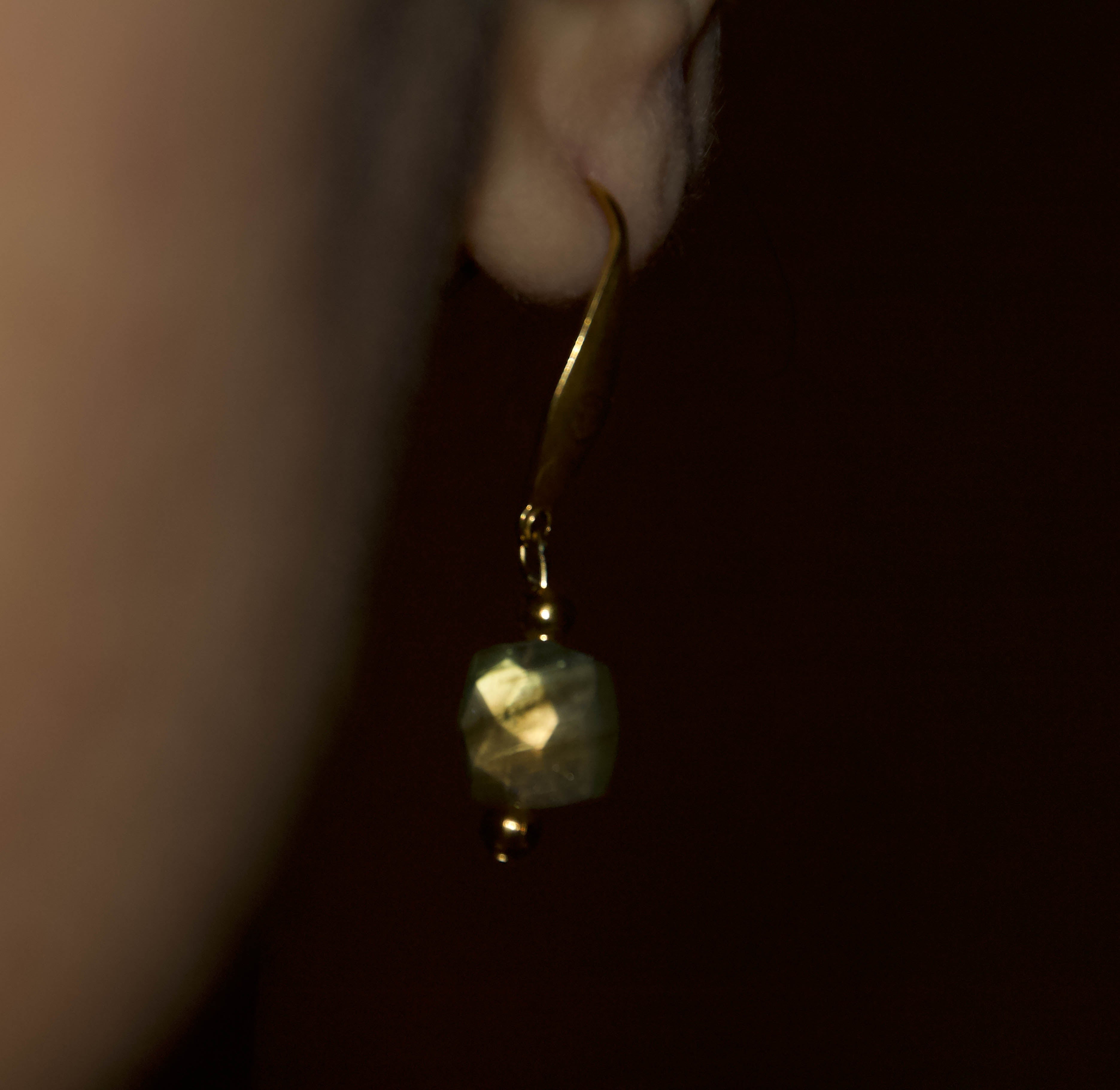 Orecchini in Labradorite