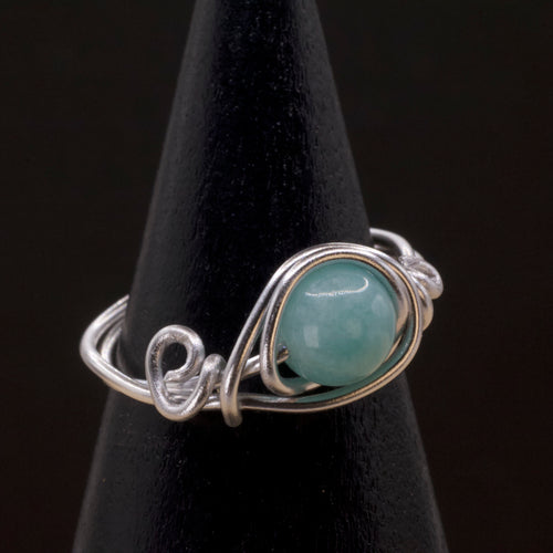 Anello in amazzonite