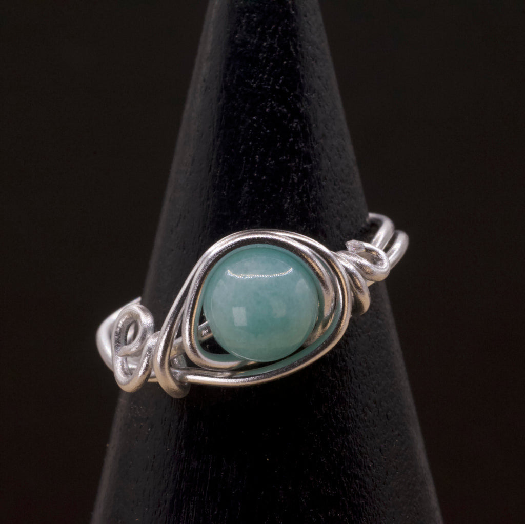 Anello in amazzonite