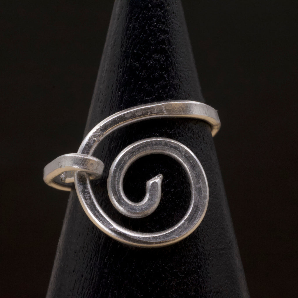 Anello spirale in alluminio | linea essenziale