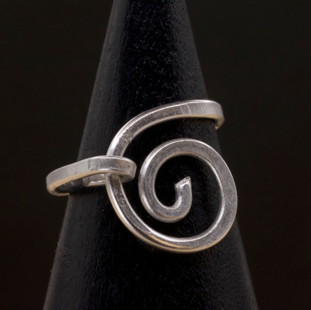 Anello spirale in alluminio | linea essenziale
