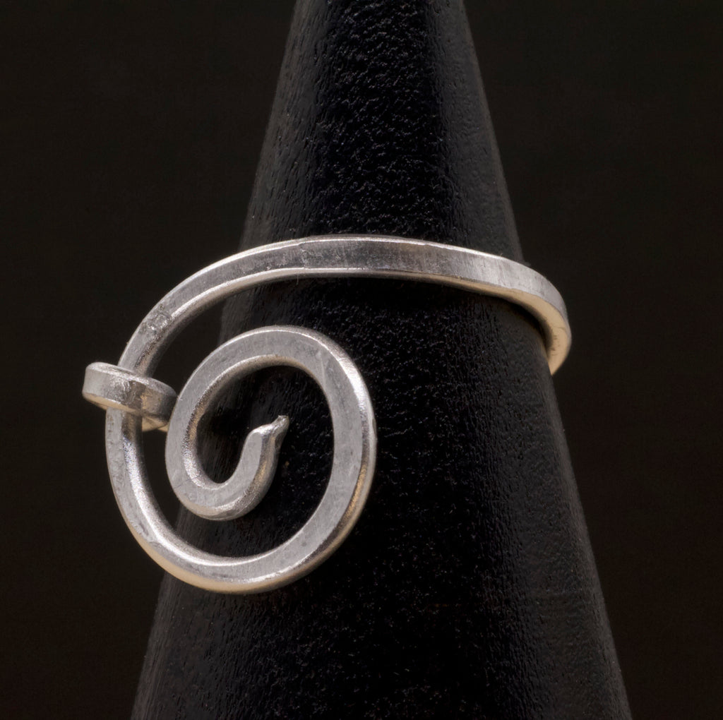 Anello spirale in alluminio | linea essenziale