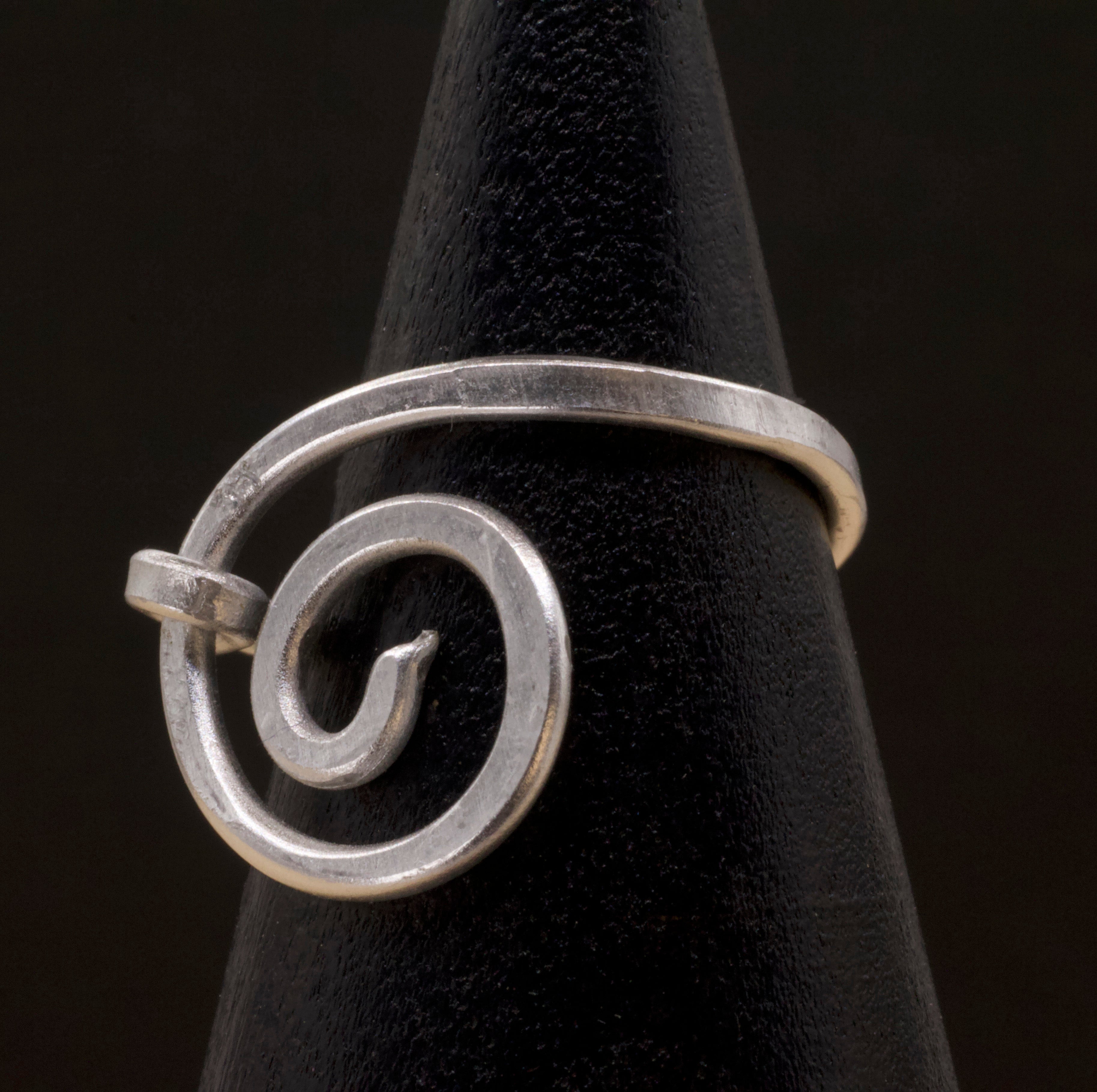 Anello spirale in alluminio | linea essenziale