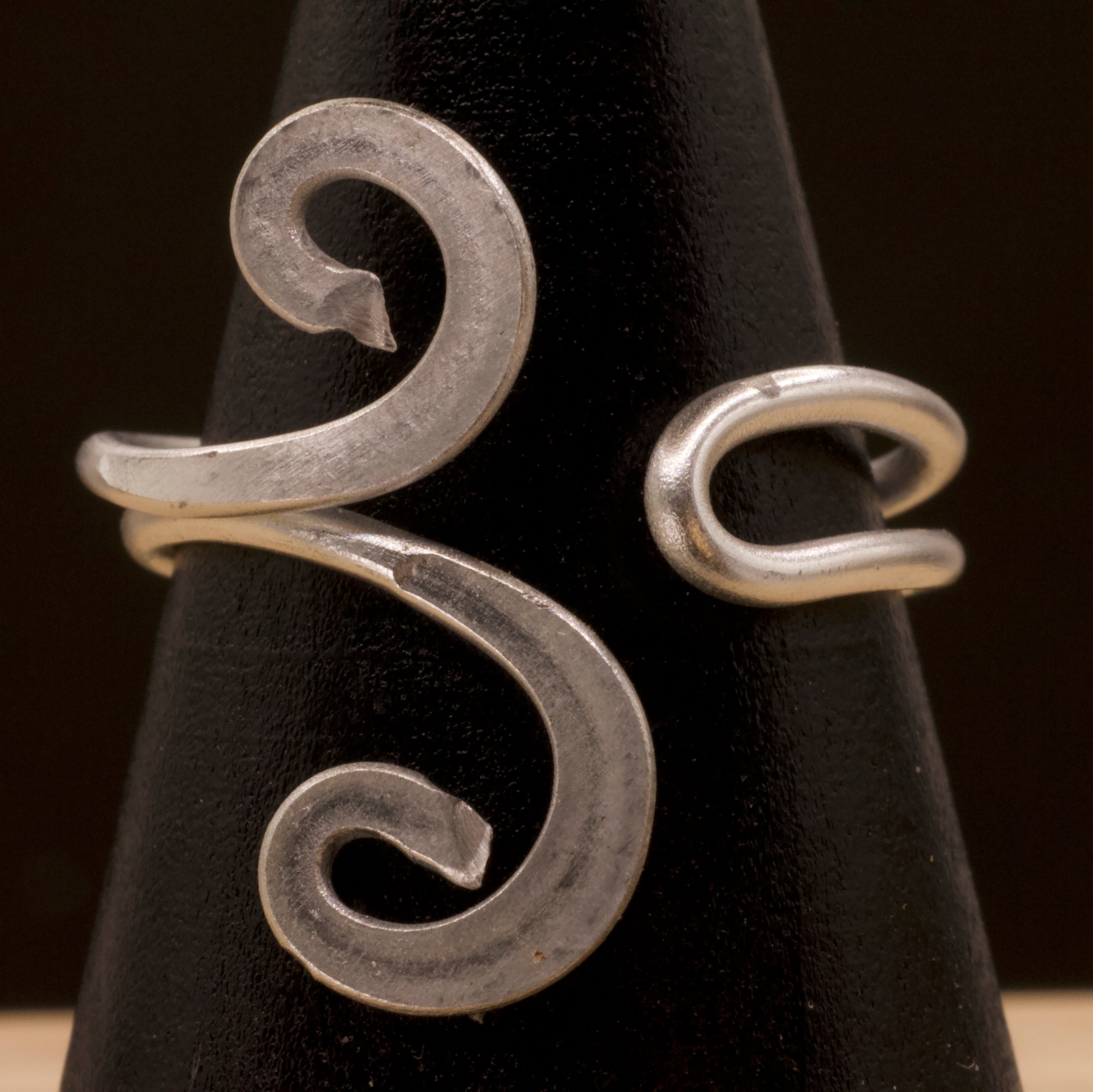 Anello elicoidale in alluminio | regolabile e anallergico