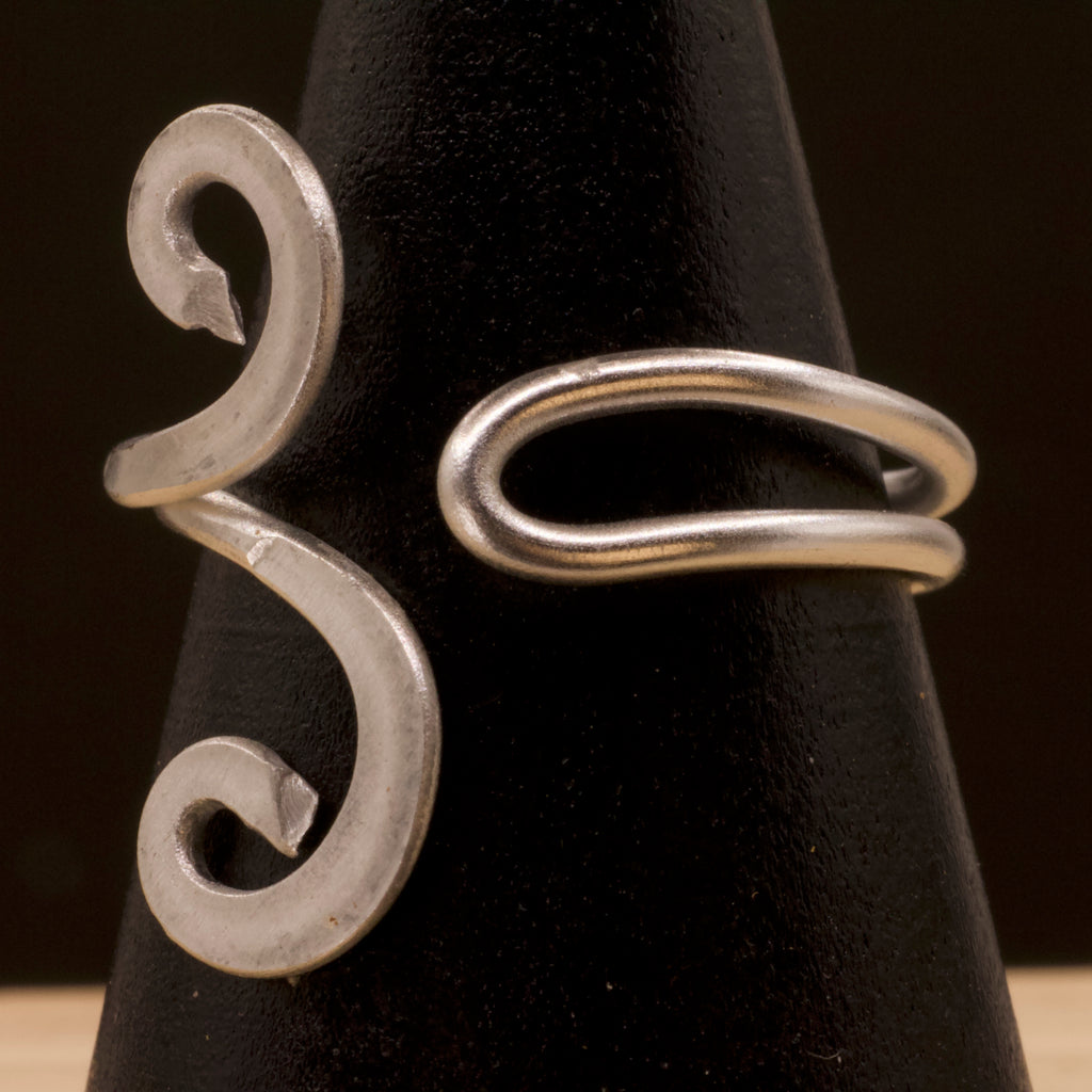 Anello elicoidale in alluminio | regolabile e anallergico