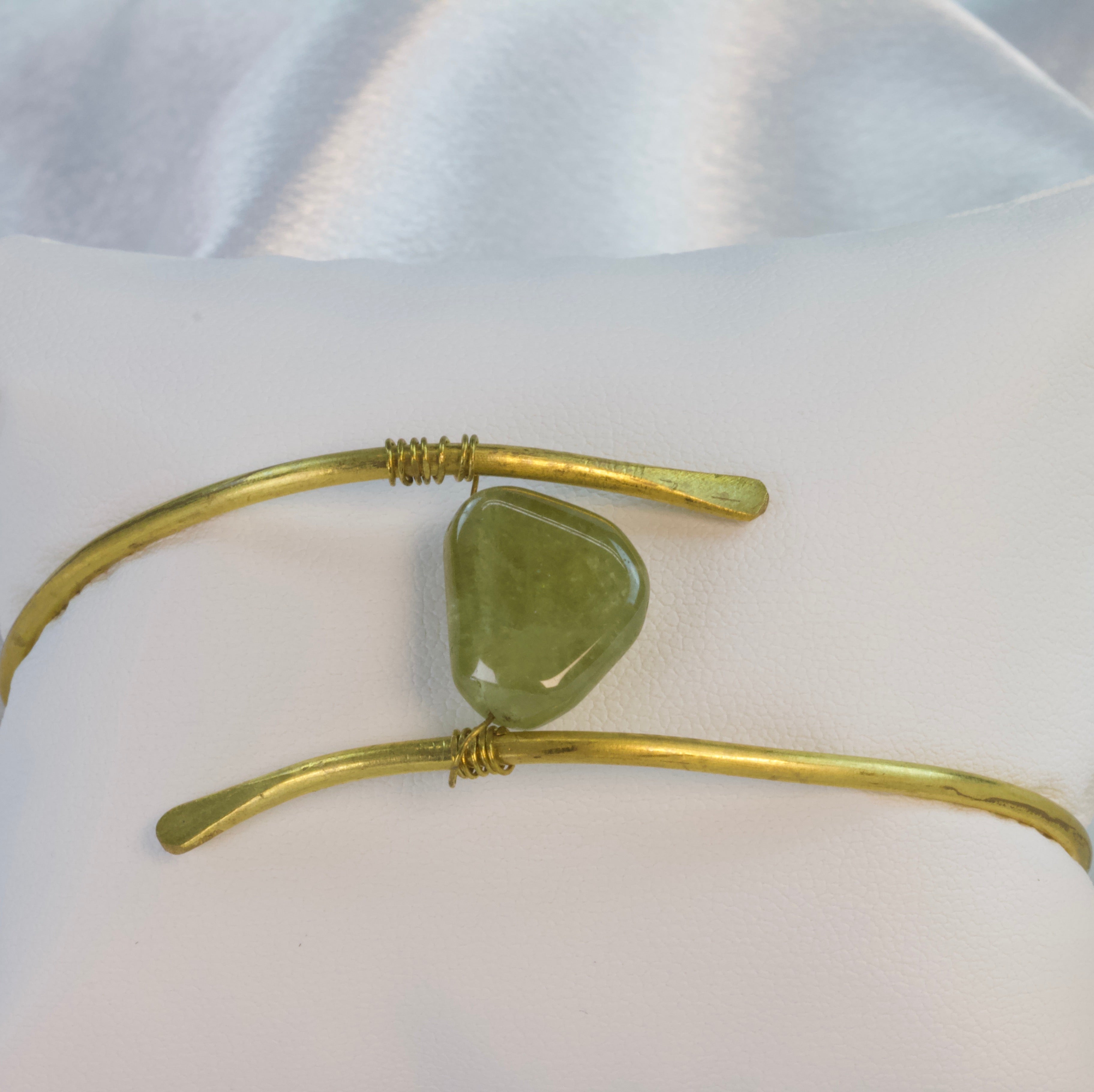 Bracciale in granato verde