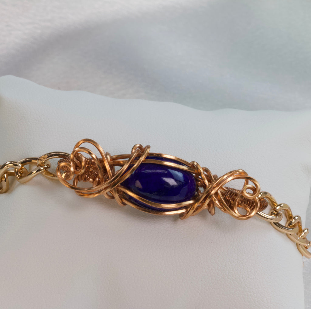 Bracciale in lapislazzuli