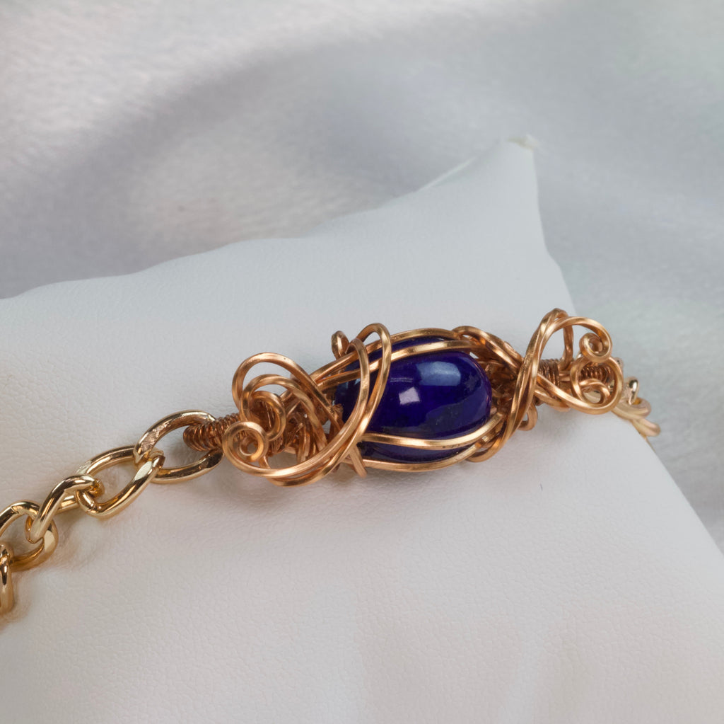 Bracciale in lapislazzuli